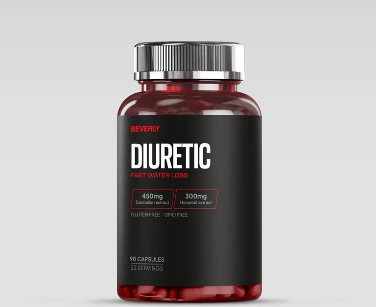 Beverly Nutrition Diurético Fast Water Loss 90 Cápsulas