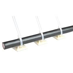 HELU 26,5x26,5 Befestigungssockel selbstklebend 91092-100 Transparent 100 St.
