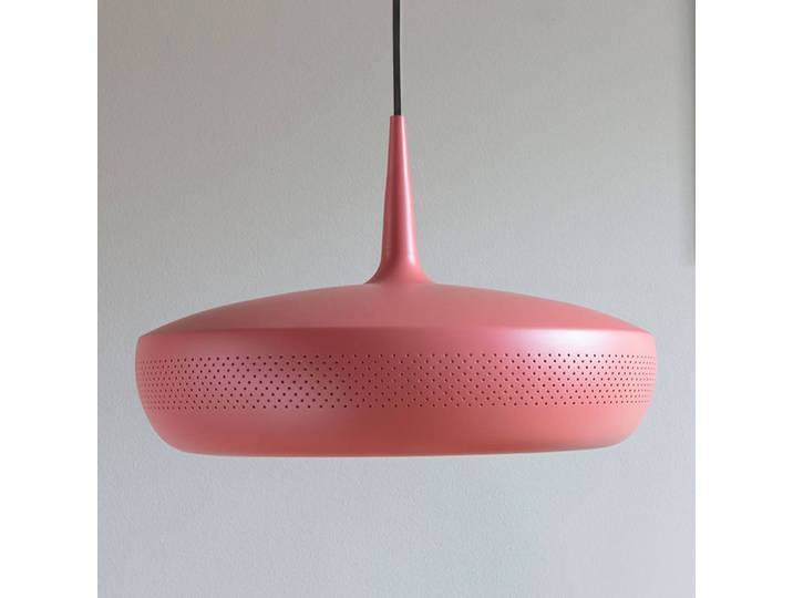 UMAGE Designer Hängelampe Clava Dine, dimmbar, rot, für Wohn- / Esszimmer, Aluminium, Pendelleuchte