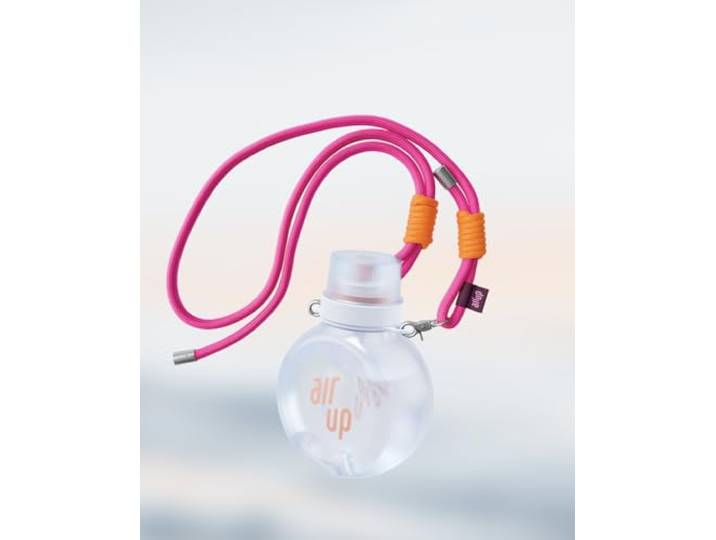 air up® O - Inkl. 3 Pods - Farbe: Ice Corall - 800ml - Flasche - Wasserflasche - Gesundheit - Sportflasche - by skinkura service
