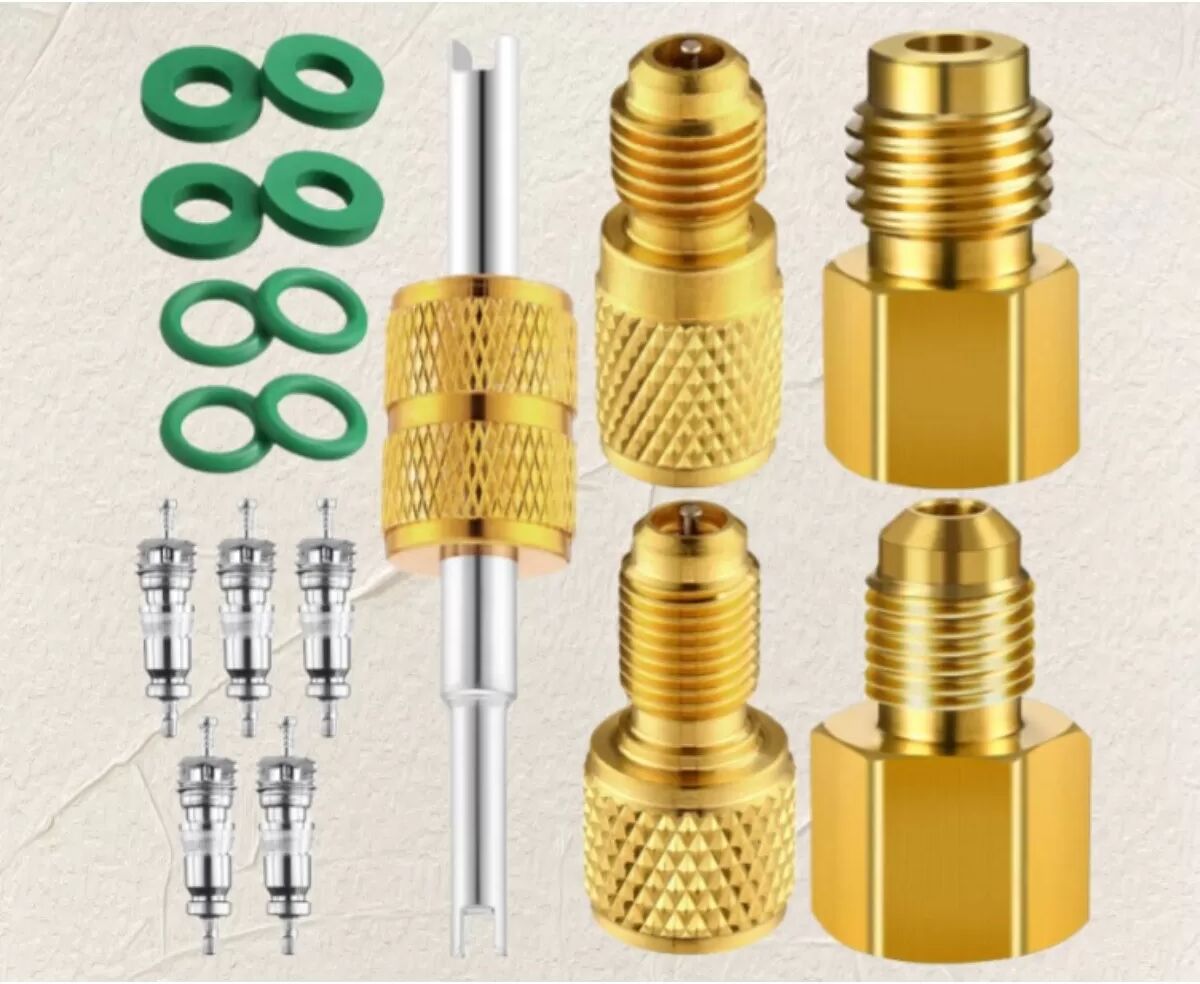 INF Klimaanlagen Reparatur Adapter Kit - R410 auf R22 System