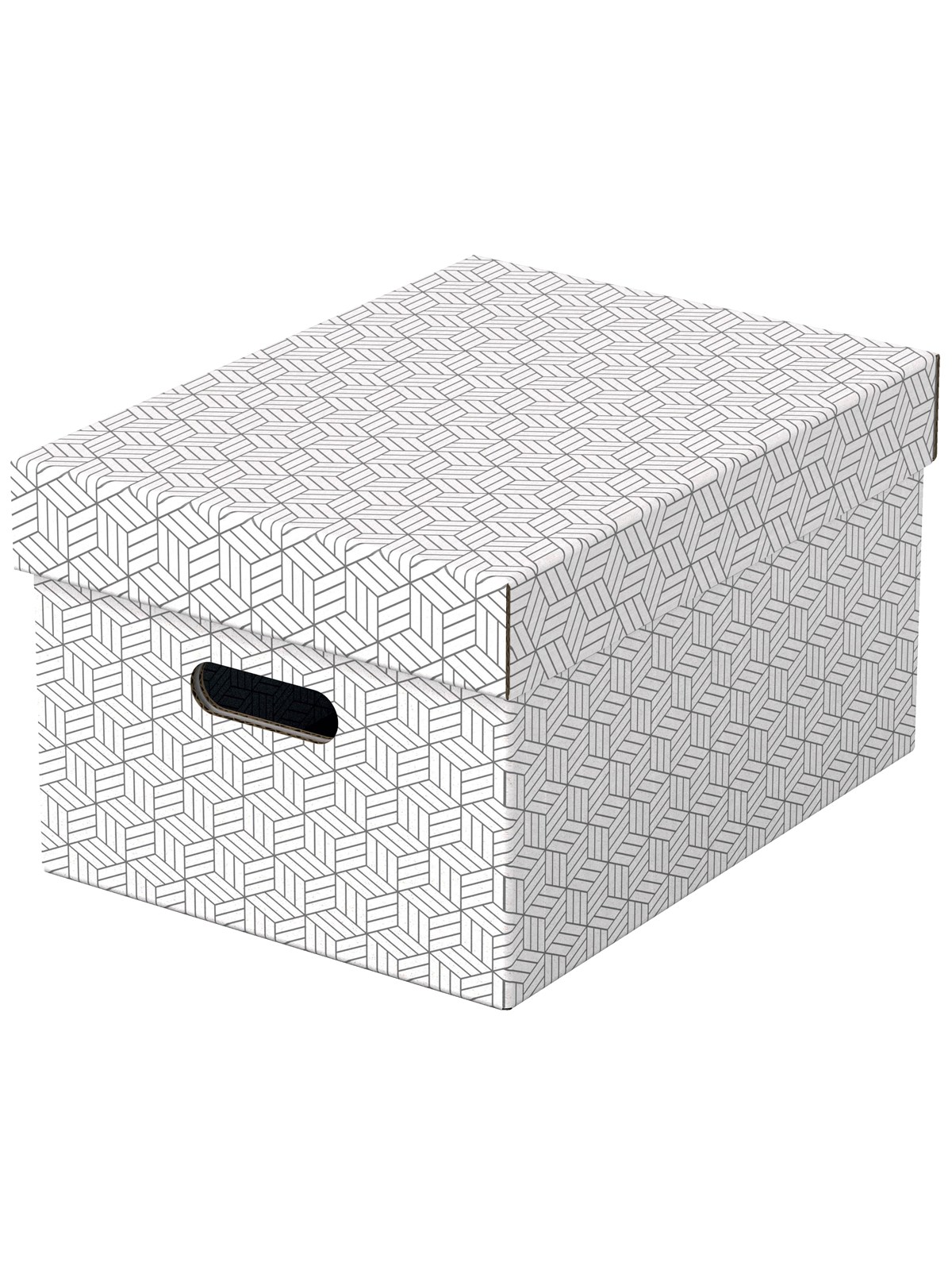 Esselte Home Aufbewahrungsboxen Mittel, 3 Stück Weiß