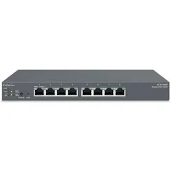 EnGenius ECS1008P 8 port smart Cloud POE (8 Ports), Netzwerk Switch, Schwarz
