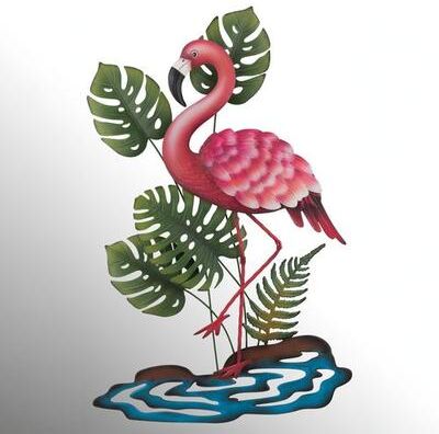 Regal Art & Gift - Drop Ship Flamingo Retreat Wall Art Pink , Pink
