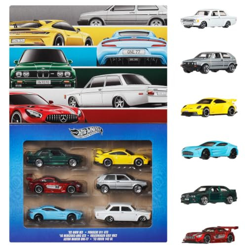 Hot Wheels Euro Style Multipack