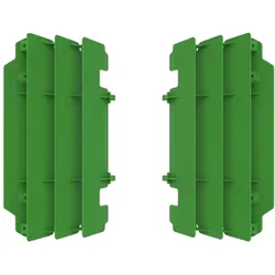 Polisport, Motorrad Zubehör, VERKAUF KÜHLERSCHUTZGITTER (GRILL-SET) KAWASAKI KX 250 '05-'07 FARBE GRÜN