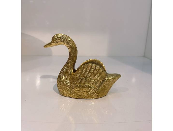Cendrier de rangement en laiton fait à la main, petit porte-stylo en forme de cygne, décoration, ornement, offre spéciale