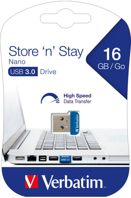 Verbatim Clé USB 16GB 3.0 Nano Drive 98709 (98709)