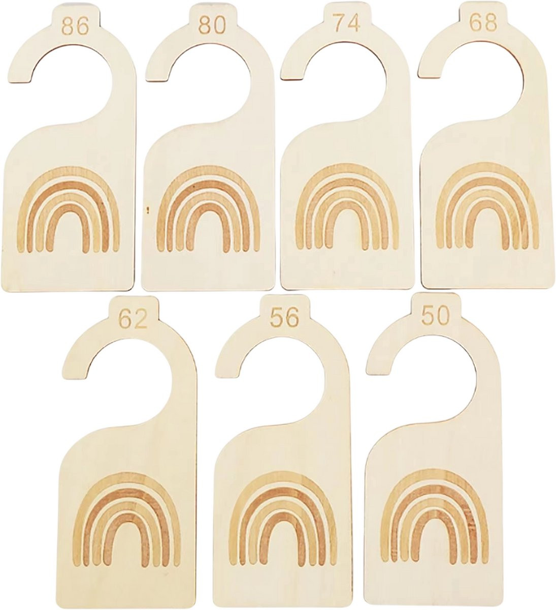 Rimmo Houten Kledingkast Organizer voor Baby- en Kinderkleding