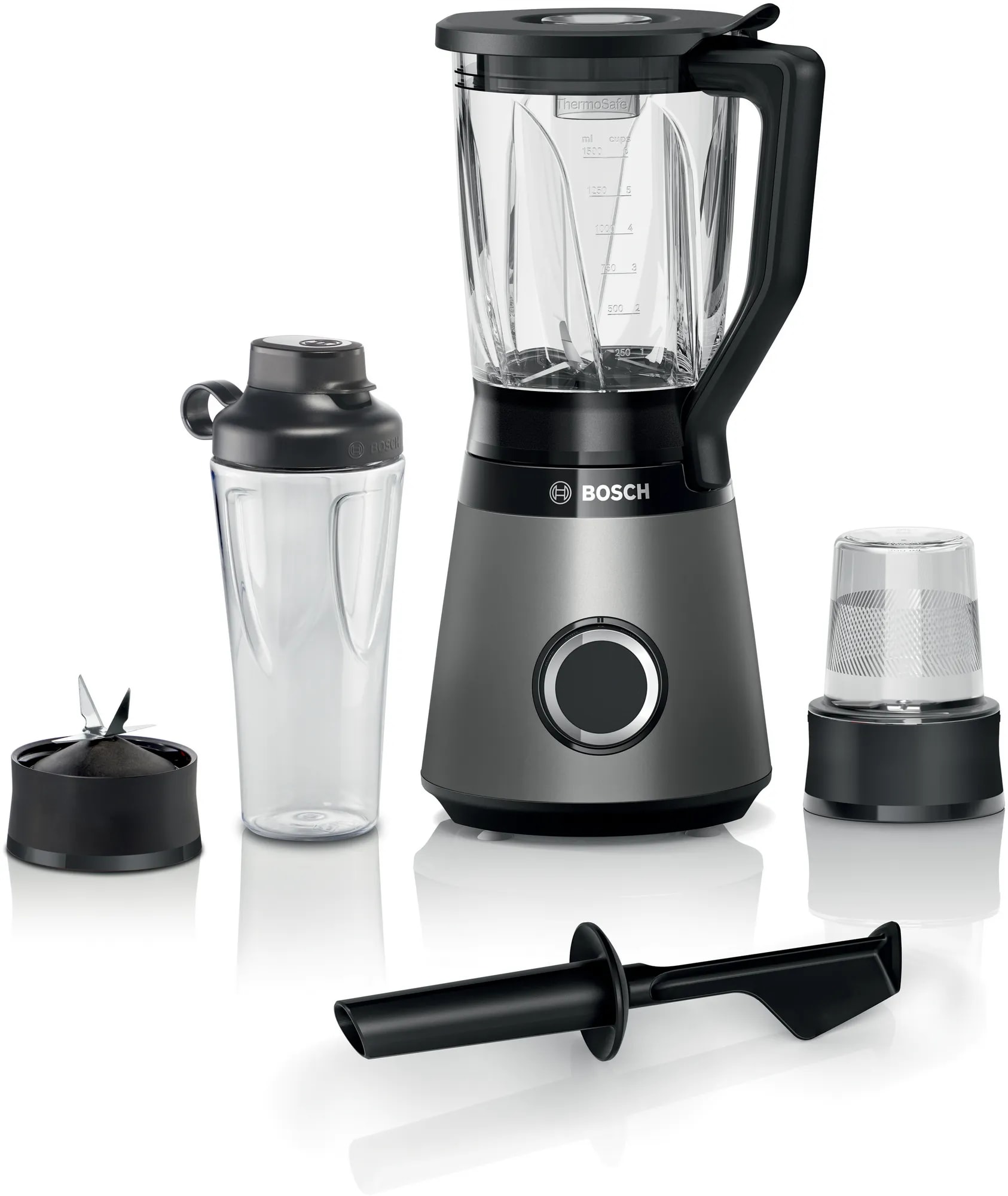 Bosch MMB6177S VitaPower Serie 4 Standmixer silber 1.200W Serie 4
