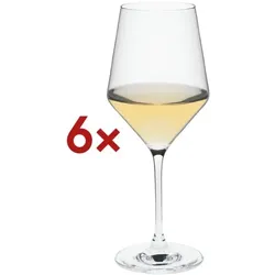 Rona Weinglas Wine 02 EDGE 405 ml ungeeicht 6 Stück transparent, 21.5 cm
