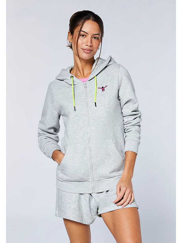 Chiemsee Sweatjacke in Grau - M
