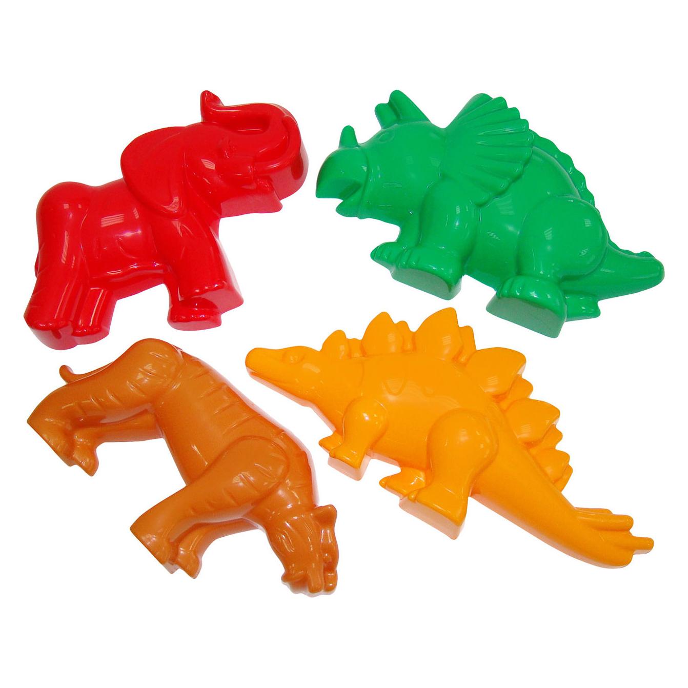 Polesie Zandvormenset Dino und Wildtiere (19768664)