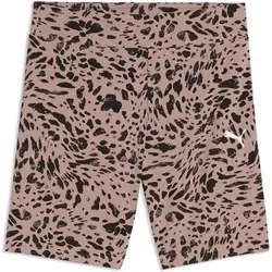 PUMA Kinder Caprihose ESS GRAPHIC Animal AOP Short Leggings G, Größe 164 in Blau Blau