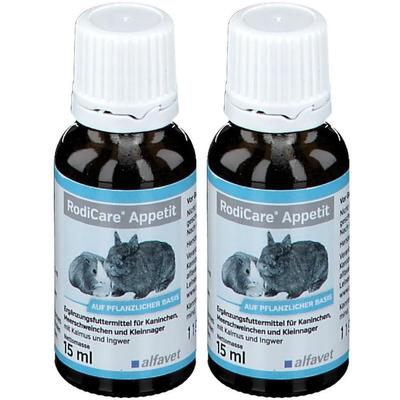 Rodicare Appetit flü.f.Kanin./Kleinnager/Meerschw. 2x 2x15 ml Flüssigkeit