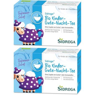 2x Sidroga Bio Kinder-Gute-Nacht-Tee 2x20x1,5 g Tee