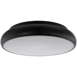 EGLO, Deckenleuchte, RIODEVA-C Deckenleuchte schwarz/weiss (3400 lm)