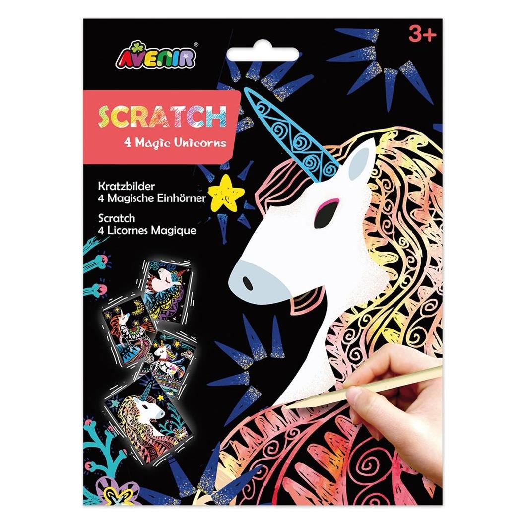 Avenir Kratzbilder Einhorn (6920773315719-6920773315719)