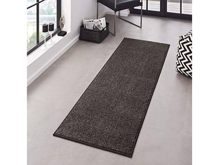 Hanse Home Pure tapijt, polypropyleen, antraciet, 80x200 cm