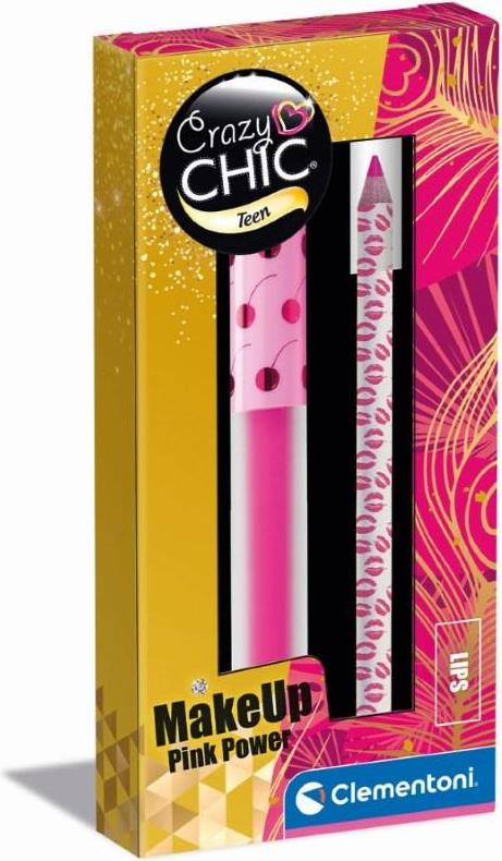 Clementoni Crazy Chic 18813 Make-up set voor kinderen, meerkleurig