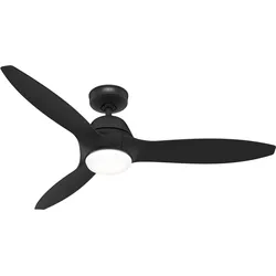 DC Deckenventilator Calabasas Schwarz mit LED