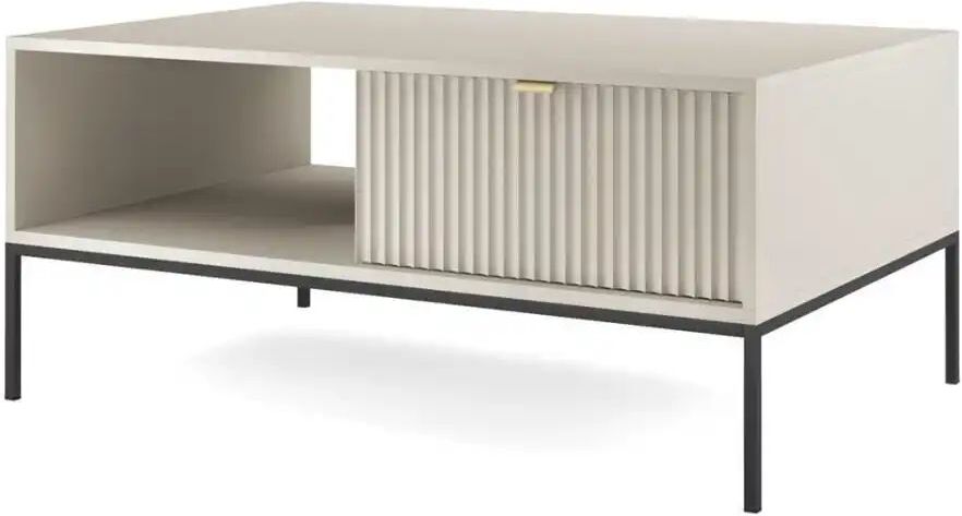 Höffner Couchtisch  Nova ¦ beige ¦ Maße (cm): B: 104 H: 46