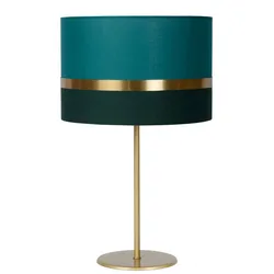Lucide 10509/81/33 EXTRAVAGANZA TUSSE Tischleuchte H500mm | 1xE14 - grün, gold
