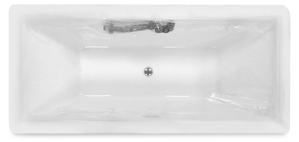 - Mai & Mai V509OA Freistehende Badewanne 180x80x58cm Weiß
