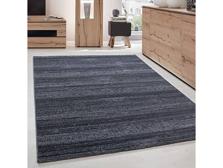 Carpettex Tapis 280x370 cm Gris Uni Poils Courts Doux