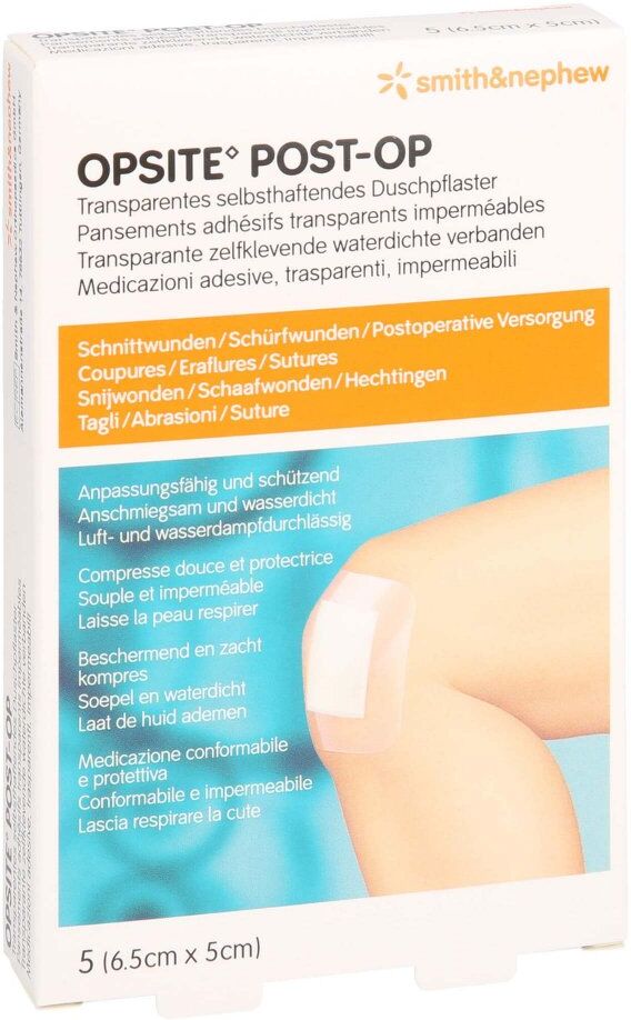 Opsite Post-op 5x6,5 cm Verband 5stk