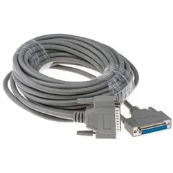 RS PRO Serielles Kabel / 25-polig, D-Sub Stecker / 25-polig, D-Sub Buchse, 10m, Grau, CE, REACH (10 m), Schnittstellenkabel