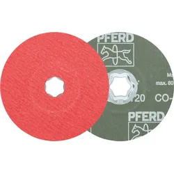 PFERD 44498023 - COMBICLICK Keramikkorn Fiberscheibe Ø 125 mm