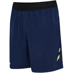 hummel hmlBLAZE 2.0 Trainingsshorts Herren 7892 - marine/shadow lime M