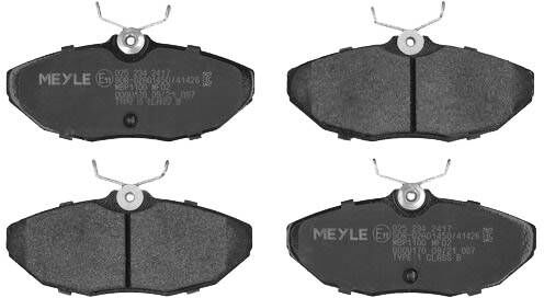 MEYLE 025 234 2417 Brake pad set
