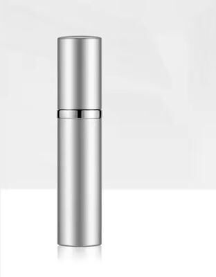 Uplifted Finds 5 ML Mini Aluminum Spray Refillable Perfume Atomizer silver
