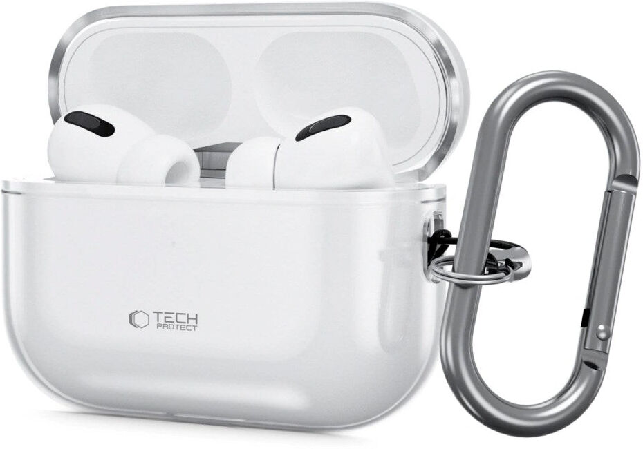 Apple AirPods Pro (3. gen.) Tech-Protect FlexAir Cover - Gennemsigtig