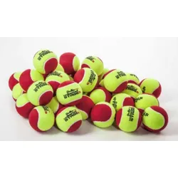 Tennisbälle - Balls Unlimited Stage 3 - 60er Beutel - gelb/rot