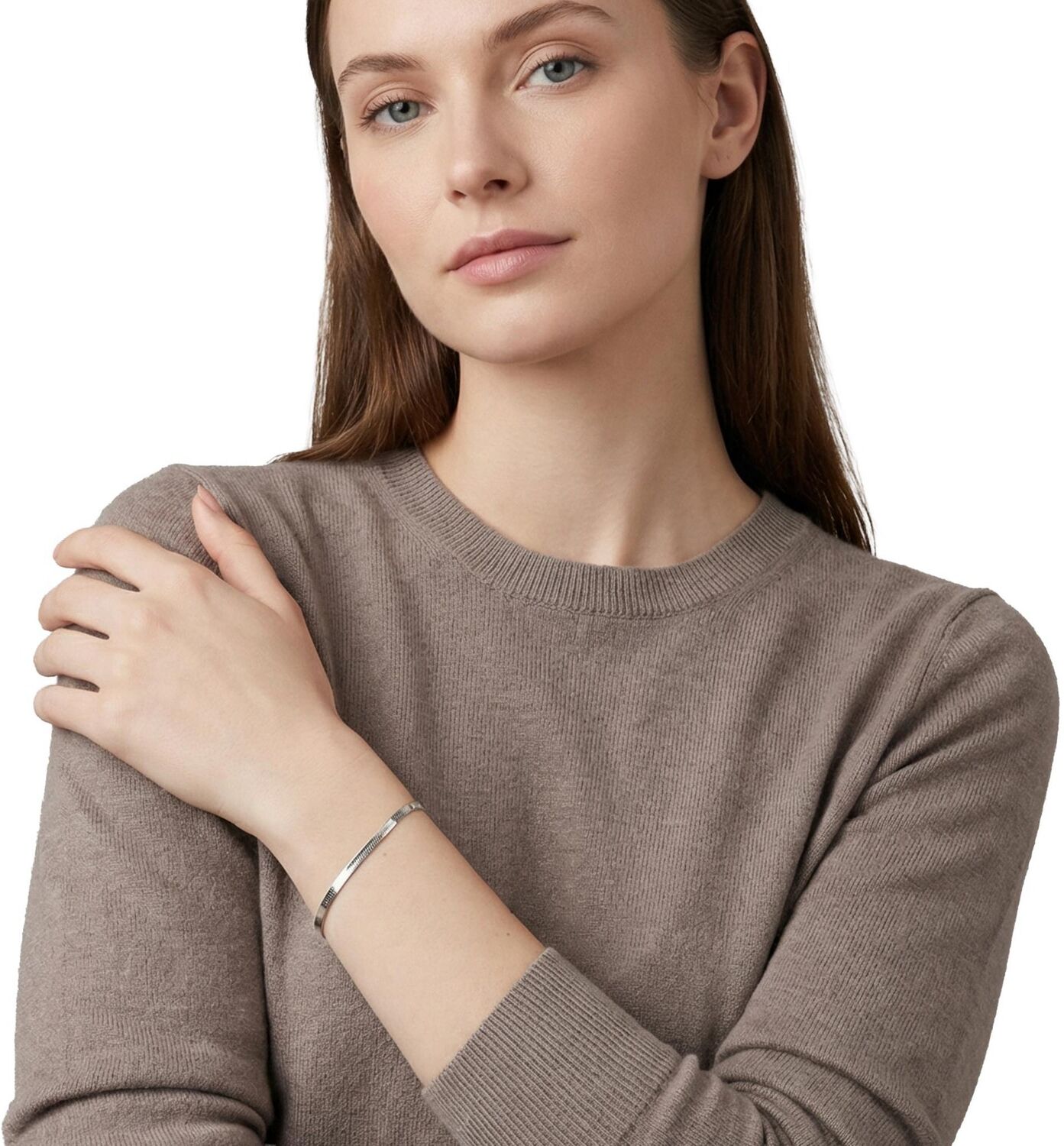 Armband AMOR "Schmuck, Geschenk, Klassiker", silber (silberfarben), Armbänder, Damen, 20cm, Silber 925 (Sterlingsilber), Armband