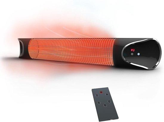 Livington Infrarood Terrasverwarmer met Bewegingssensor - 2000W - Zwart