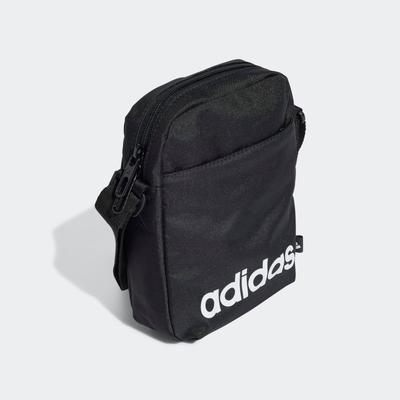 Sporttasche ADIDAS PERFORMANCE "LINEAR ORGANIZER", schwarz-weiß (schwarz, weiß), Obermaterial: 100% Polyester, Taschen Sporttasche