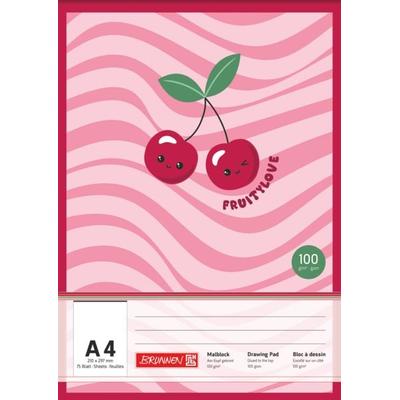 Brunnen Malblock A4 100g/m2 75Bl Fruity Love
