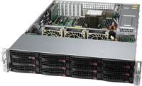 Supermicro CSE-826BAC12-R802LPB, Rack, Server, Grau, ATX, EATX, 800 W, 3.5"
