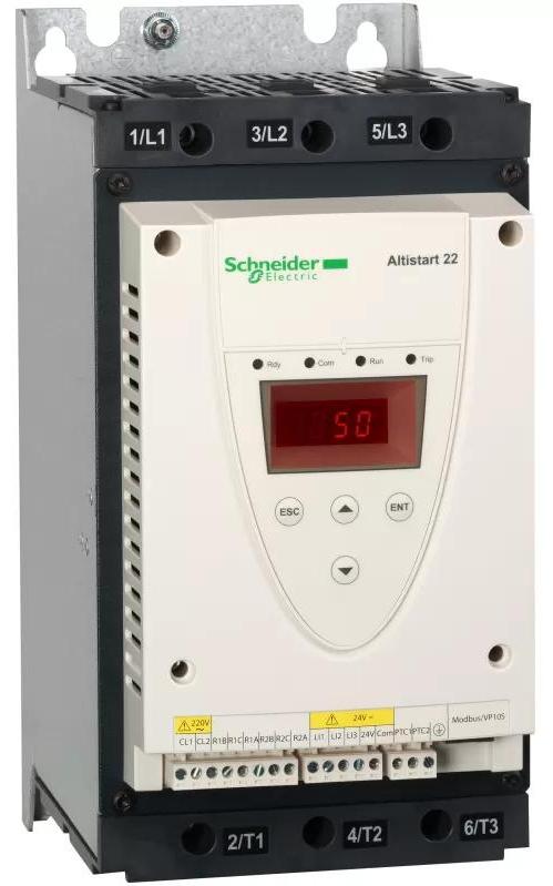 Schneider Electric Sanftanlasser, ATS22, Steuerspannung 115V, Bemessungsstrom 62A 600V ATS22D62S6U