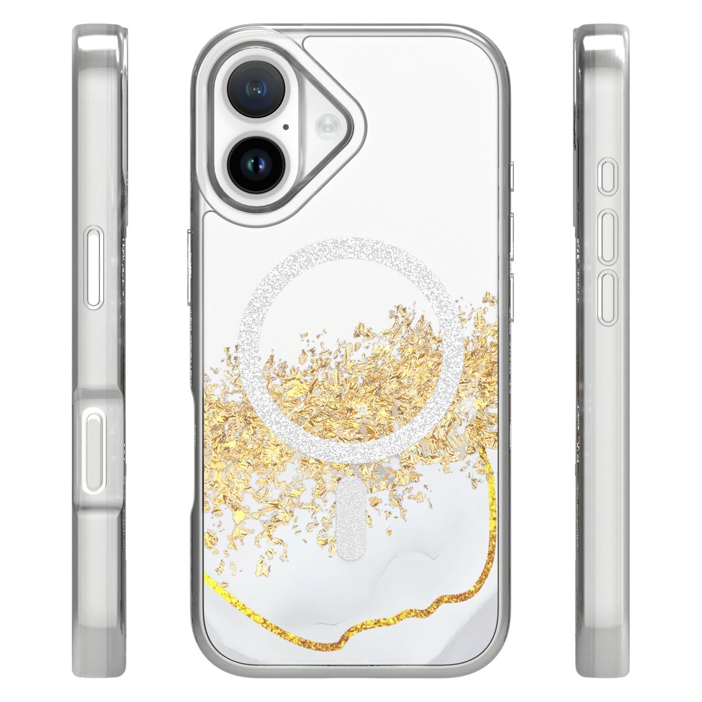 OEM Epoxy Mag case for iPhone 16 6,1" white (Apple iPhone 16) (GSM274838)