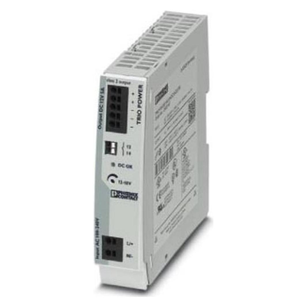 Phoenix Contact Single Phase DIN Rail PSU 12V O/P, 5A (2903157)