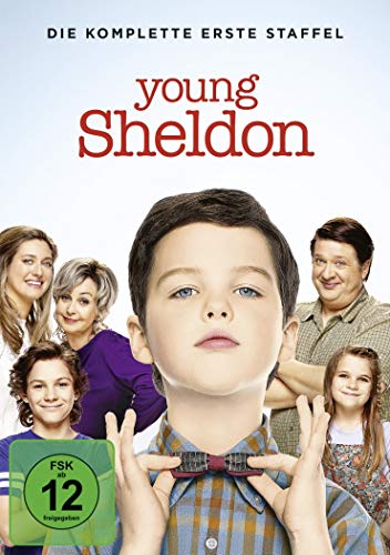 Iain Armitage - Young Sheldon: Die komplette 1. Staffel [DVD] - Preis vom 09.10.2026 07:28:09 h