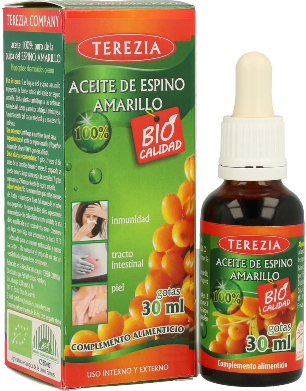 Terezia Aceite De Espino Amarillo 30Ml