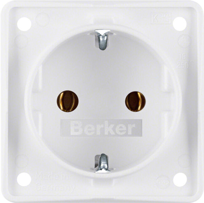 Berker Prise Schuko pws avec bornes de connexion 947782502 (947782502)