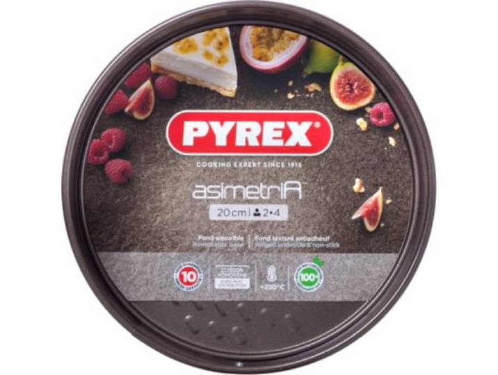 Pyrex - Moule À Manqué À Charnières Métal Diam 20 Cm Asimetria