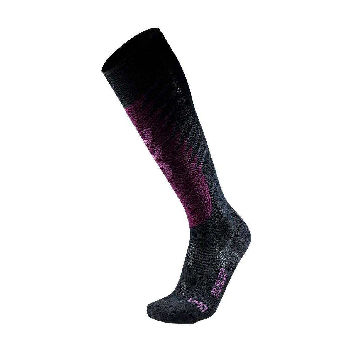 Uyn Woman Ski One Biotech Socks black/purple (B223) 37/38 S100327-B223-37/38